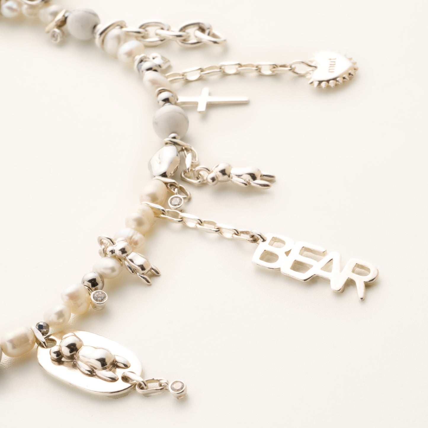 pearl combination necklace