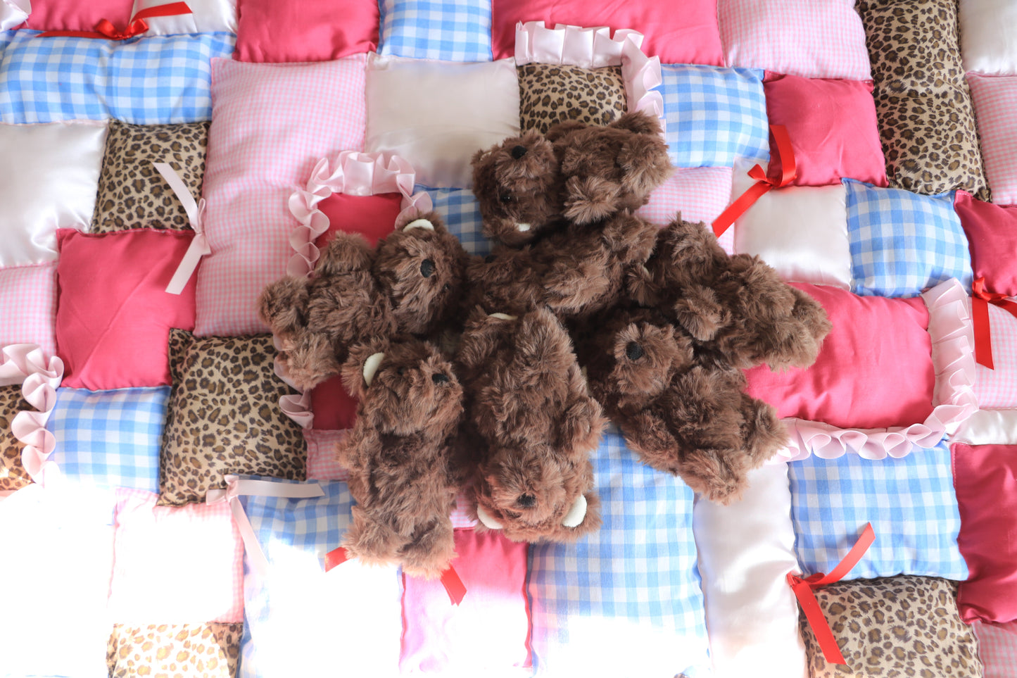 frill patchwork mulchket - small