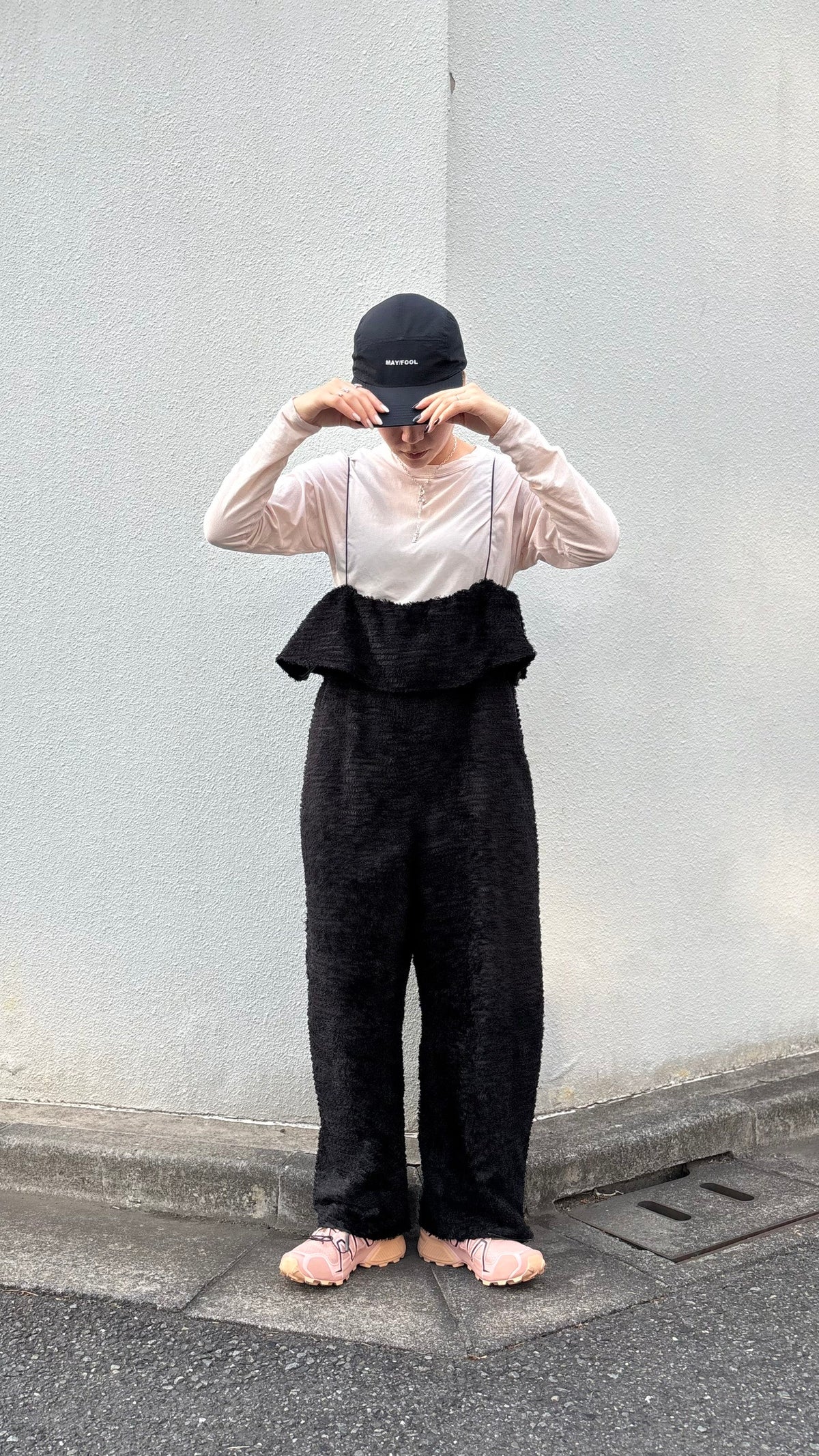 cami frill salopette