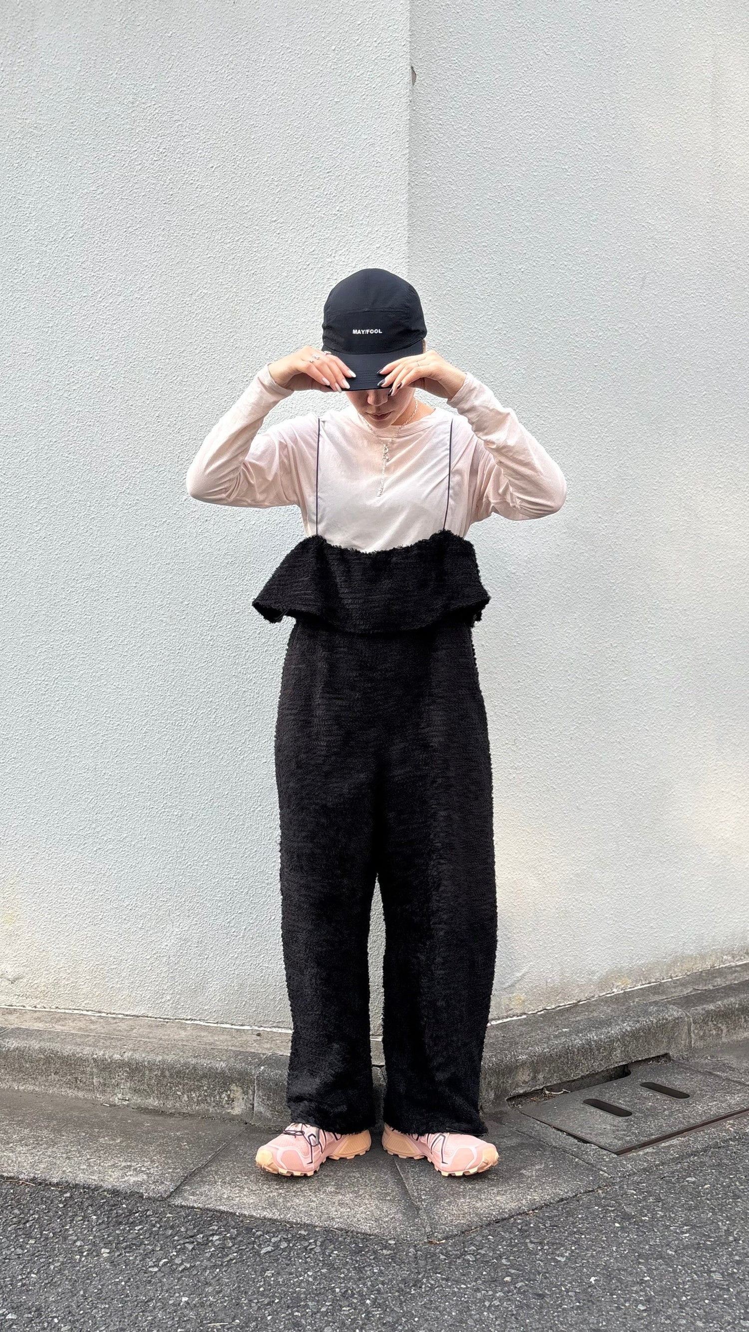 cami frill salopette