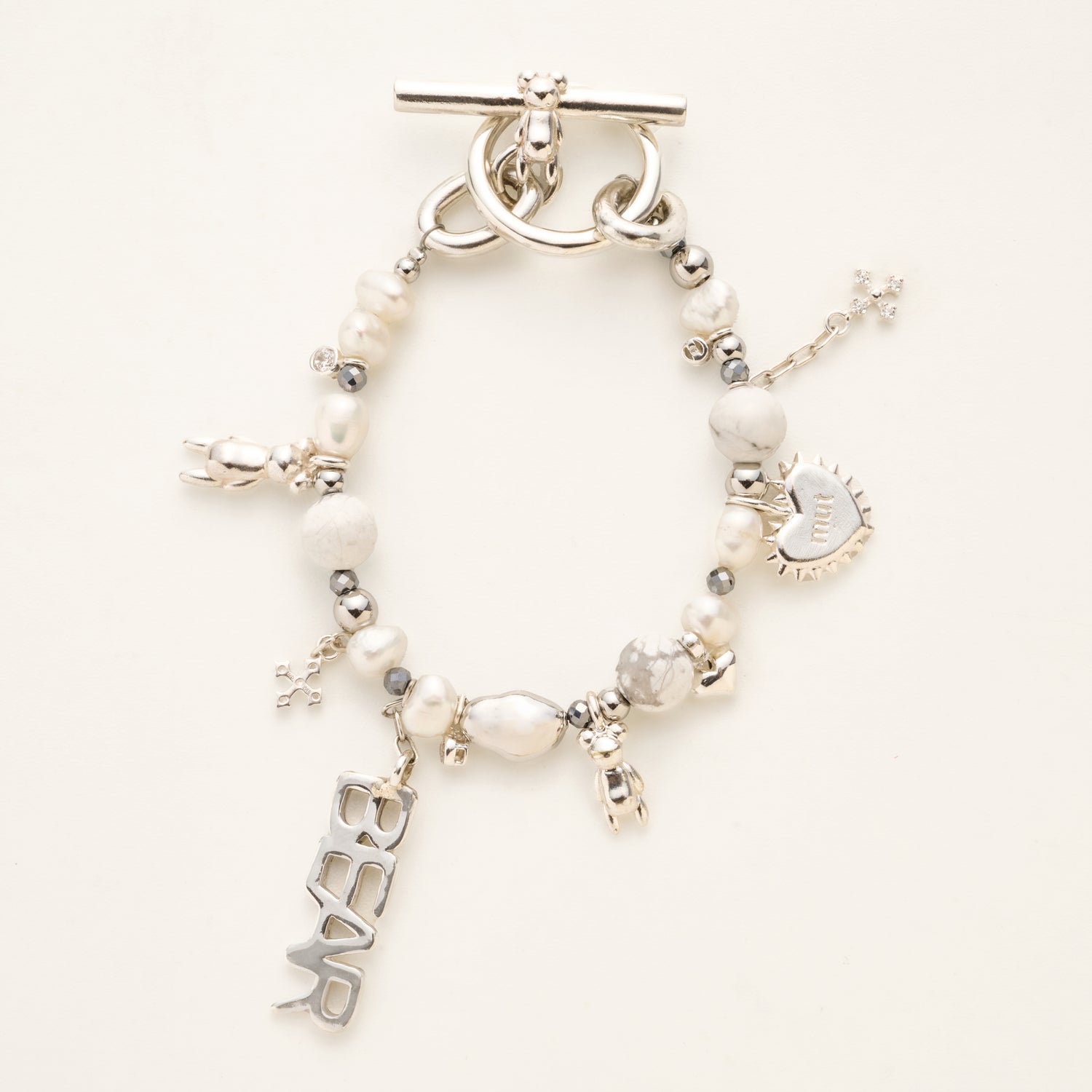 pearl combination bracelet