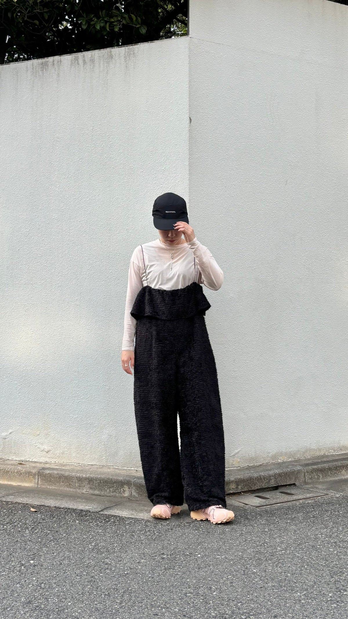 cami frill salopette