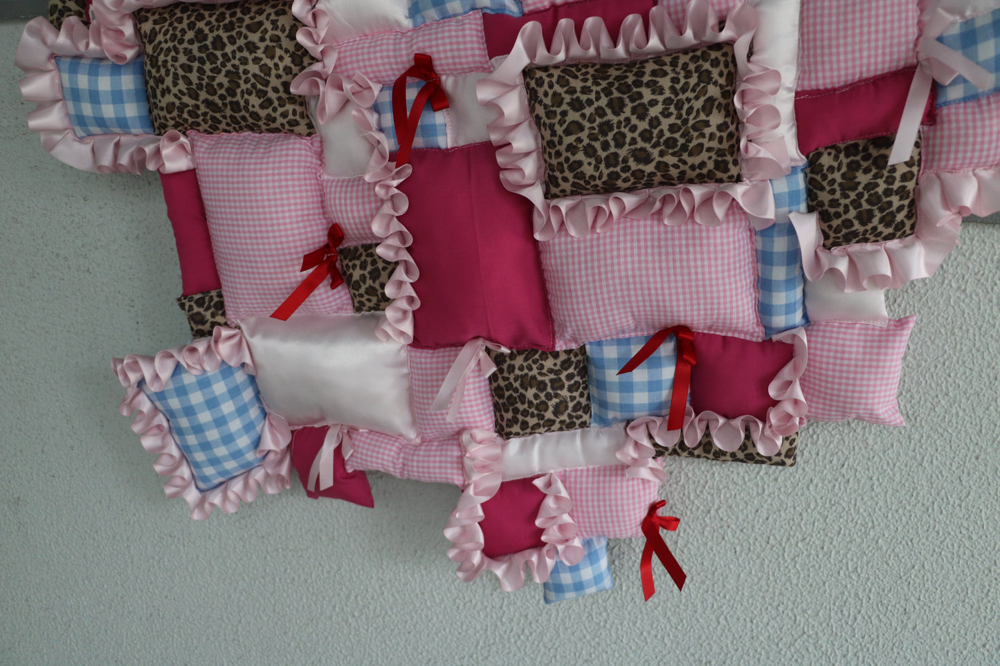 frill patchwork mulchket - small