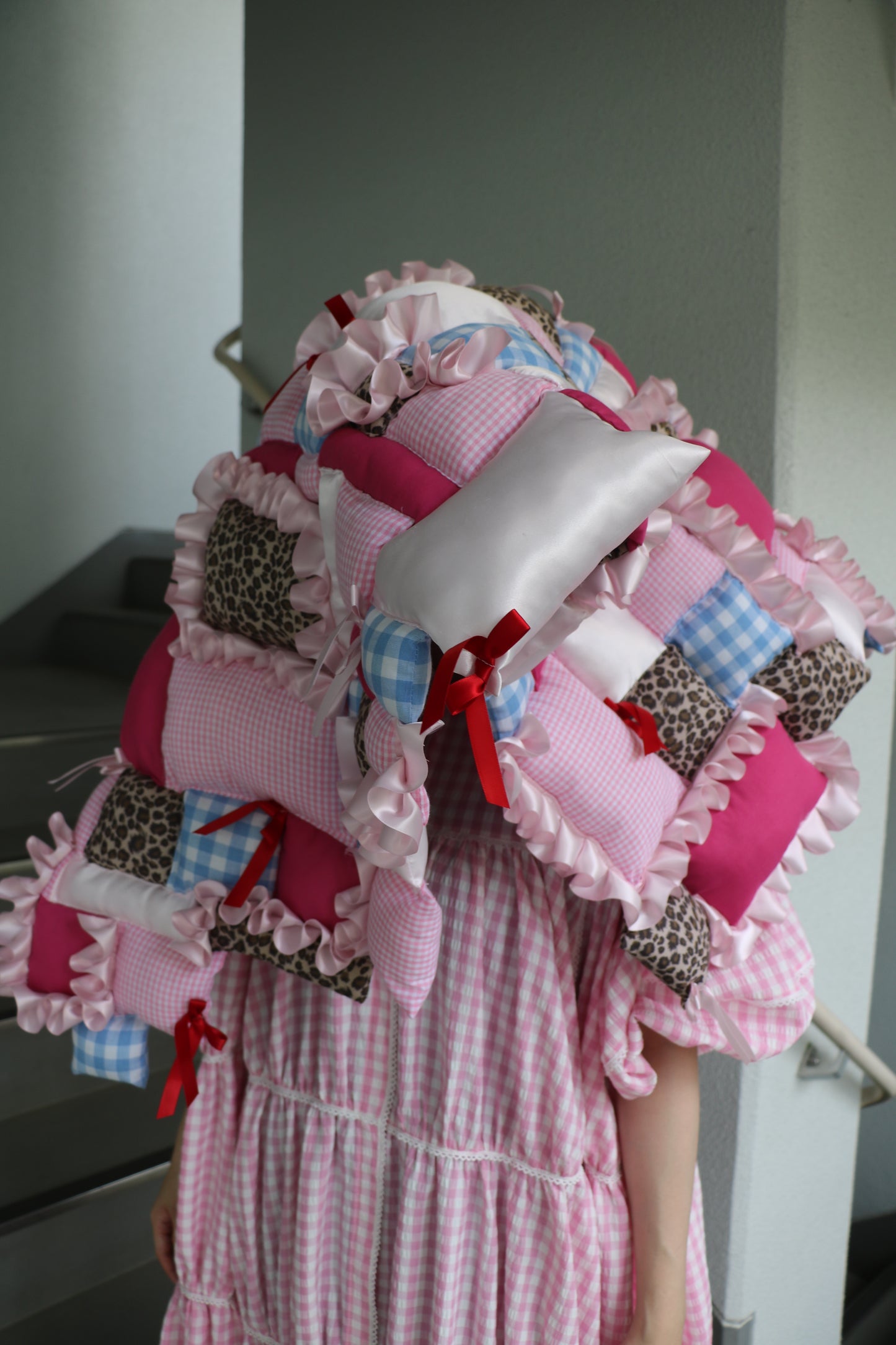 frill patchwork mulchket - small