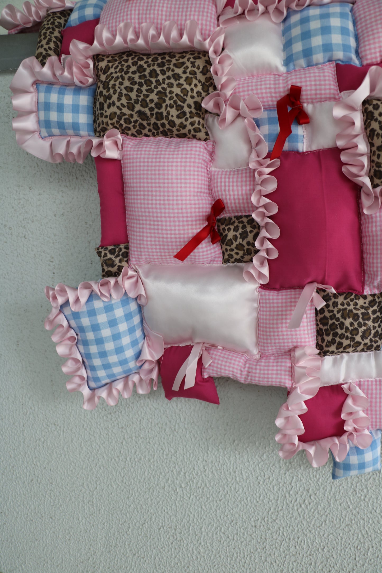 frill patchwork mulchket - small