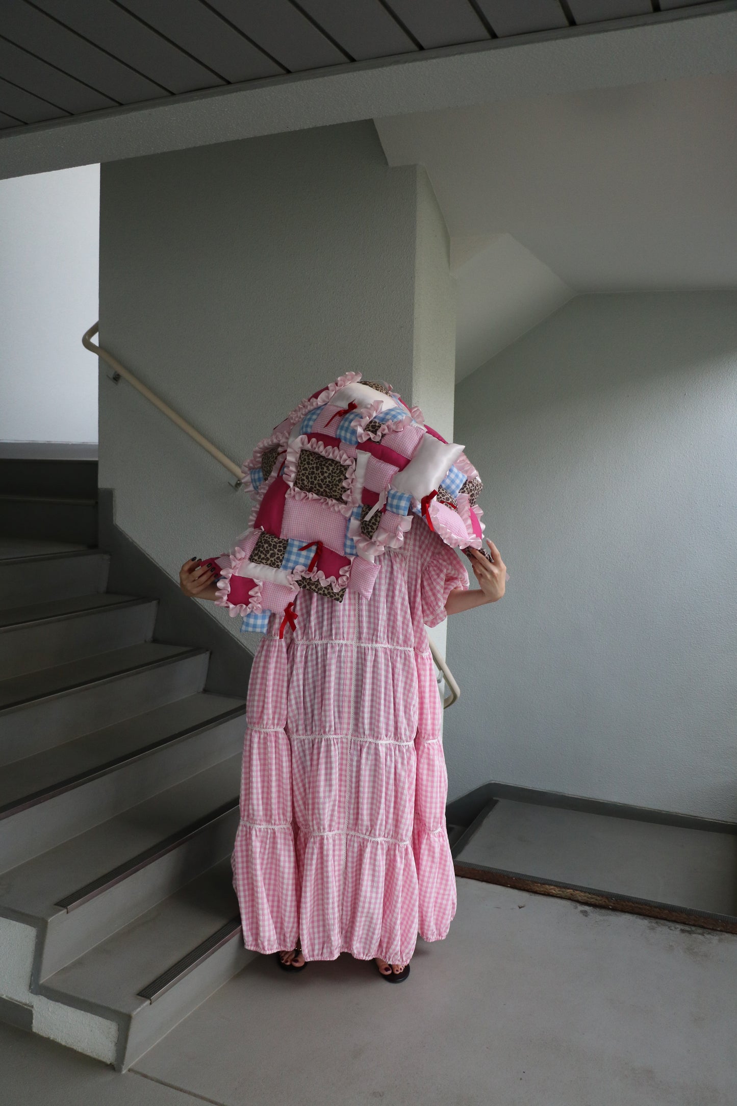 frill patchwork mulchket - small