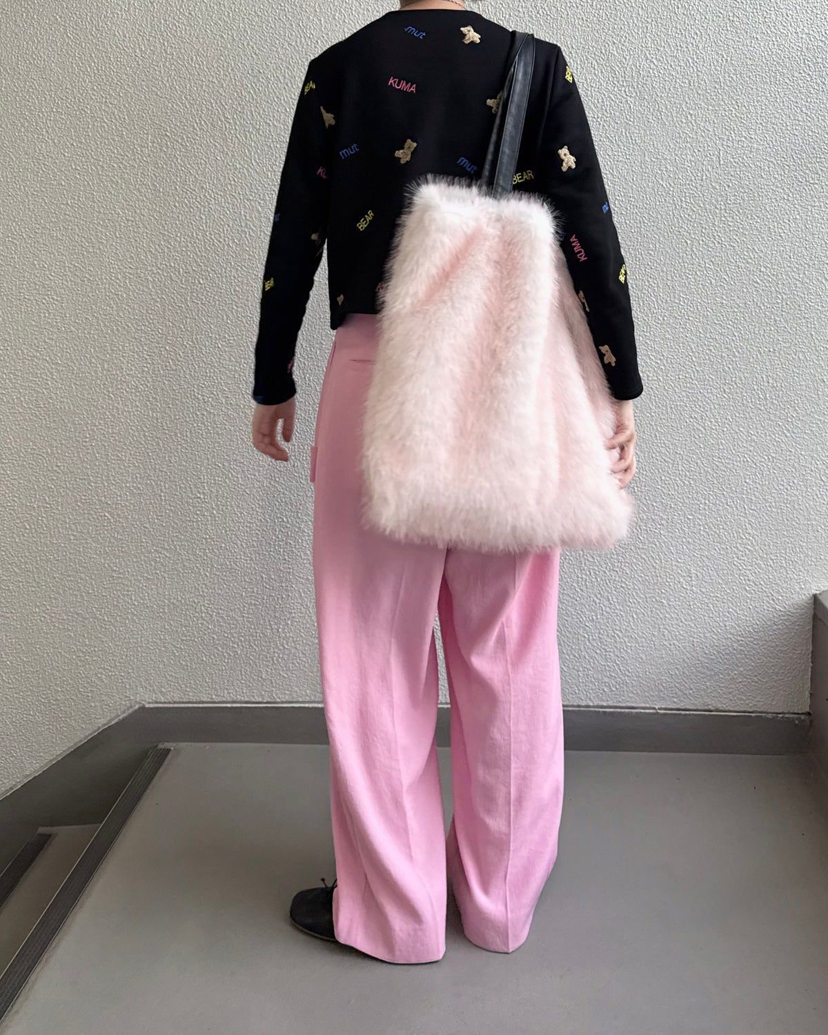 kuma embroiery cardigan