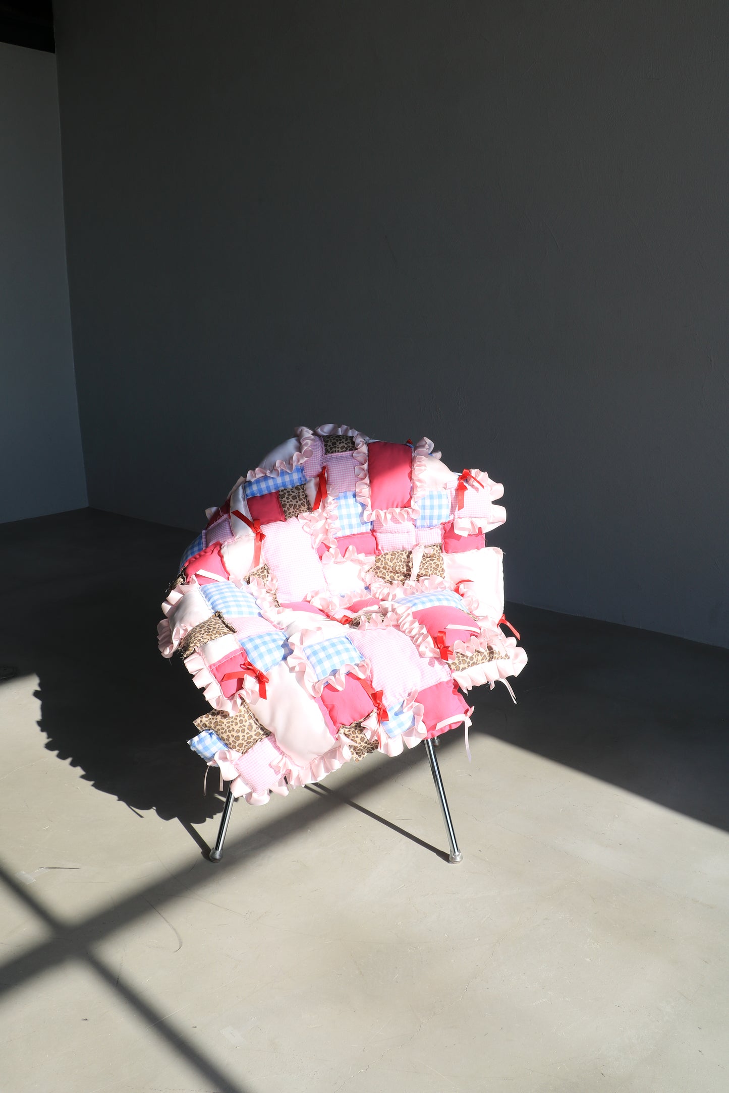 frill patchwork mulchket - small
