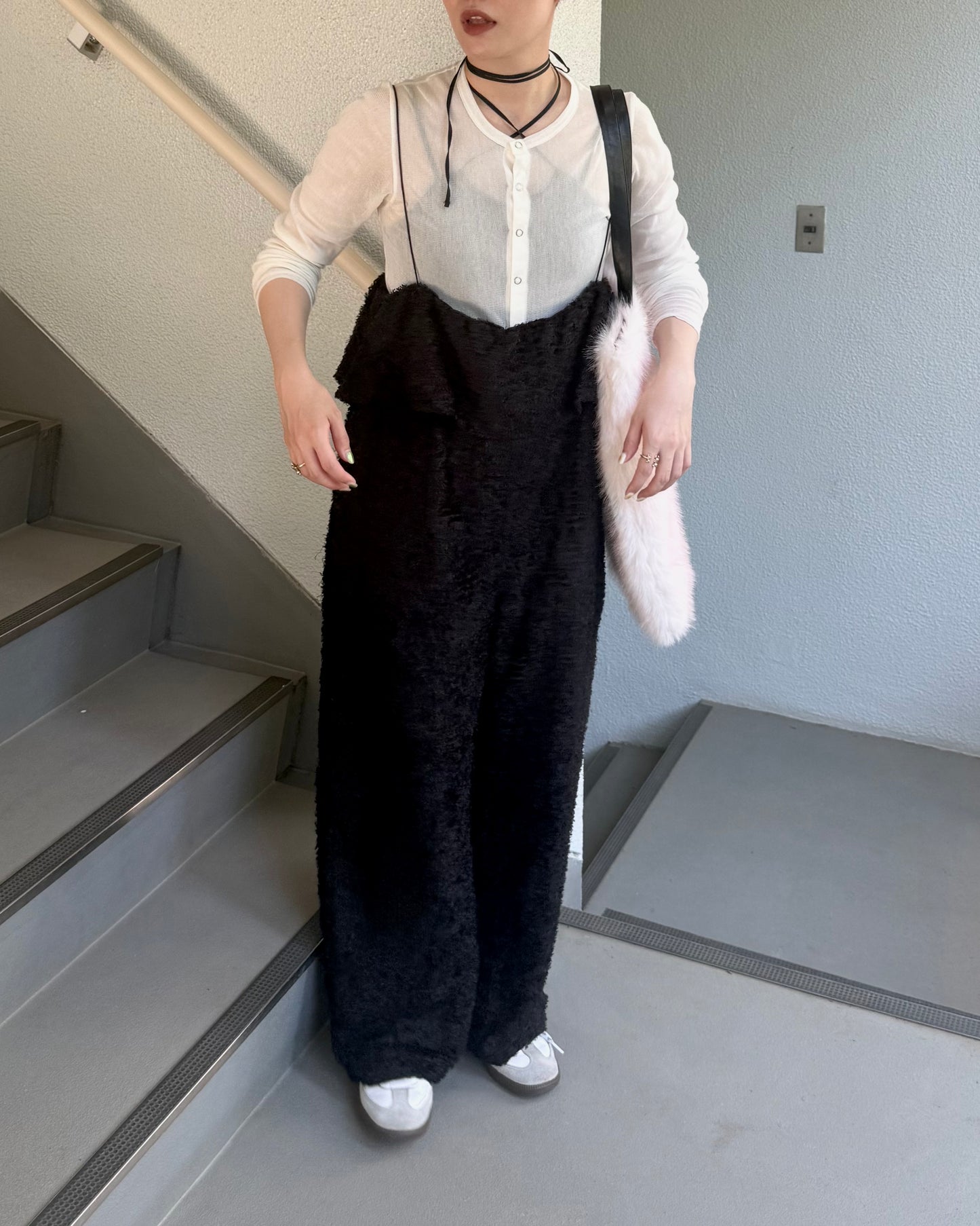 cami frill salopette